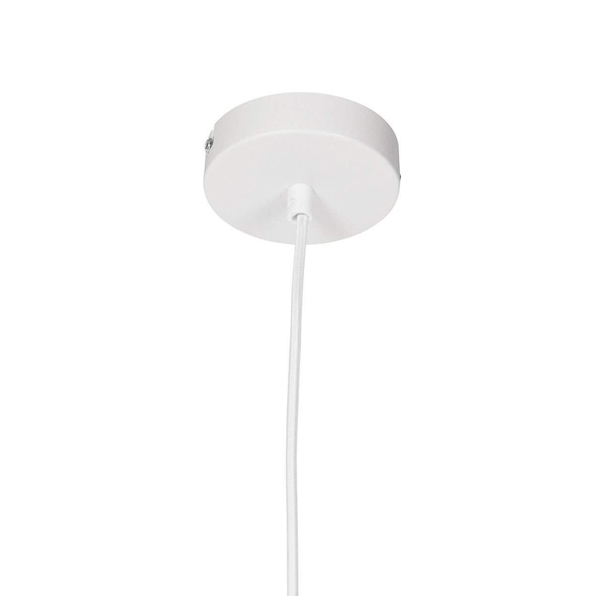 Moderne hanglamp wit zonder kap - Combi 1