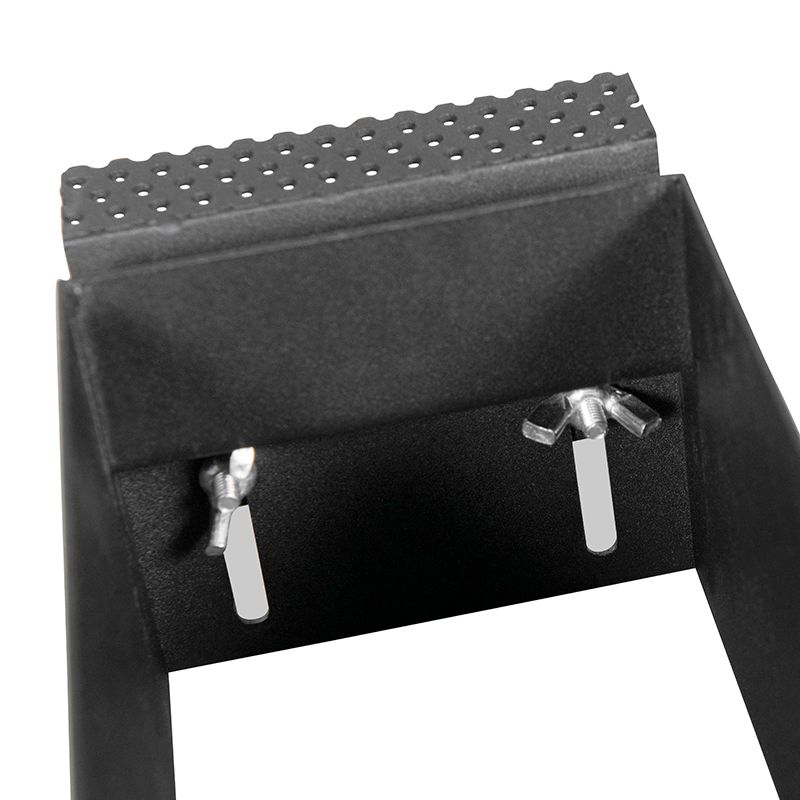 Set van 6 Inbouwspot zwart GU10 draai- en kantelbaar trimless 2-lichts - Oneon