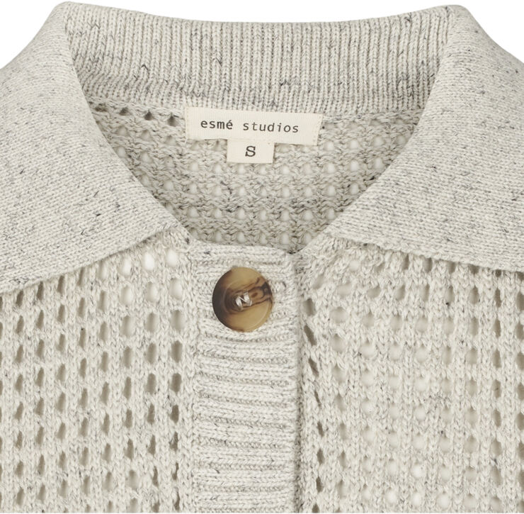 esmé studios ESAgna Knit Cardigan - GOTS Nature