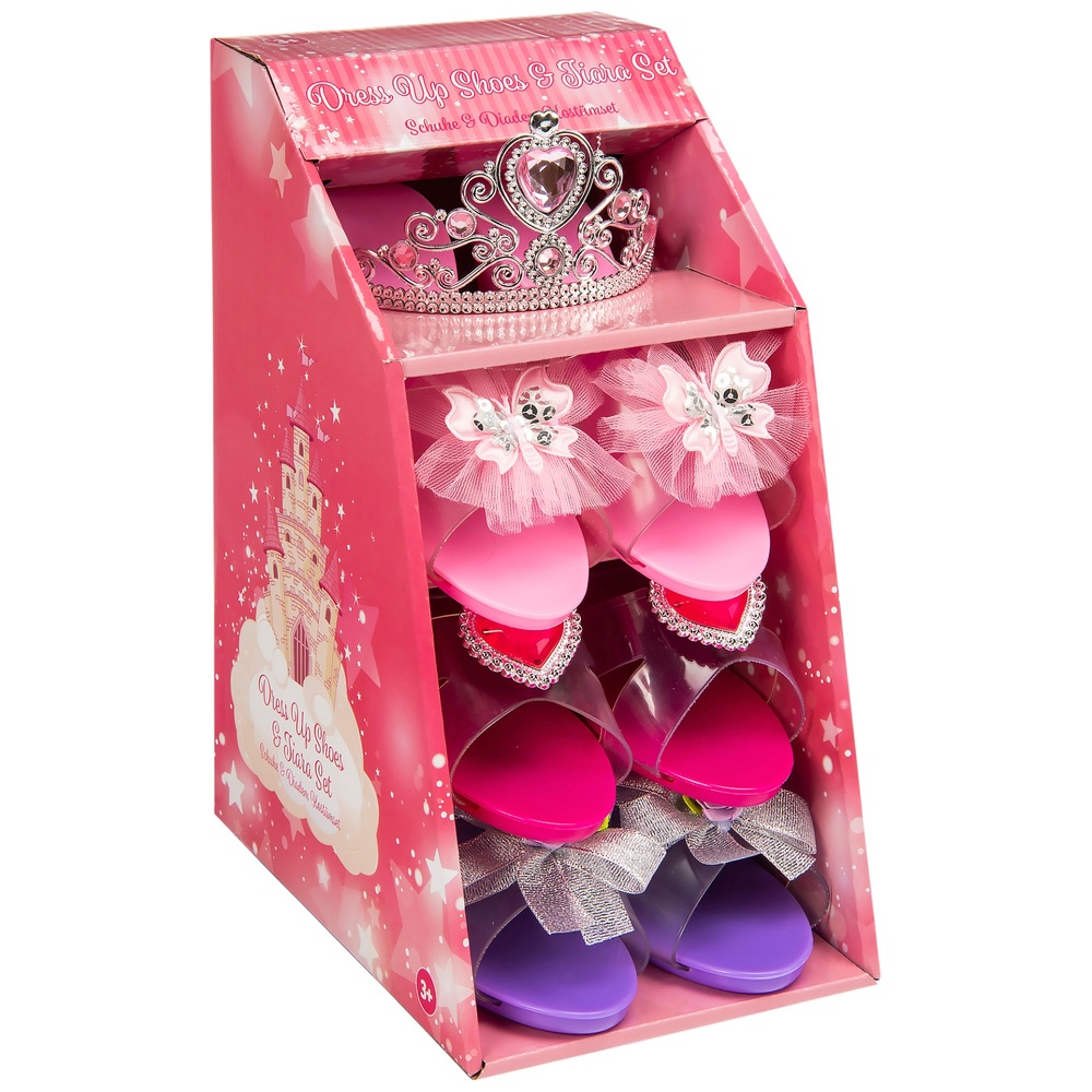 Spielschuhe und Tiara Spielset Sortiment