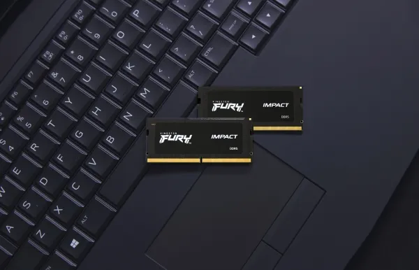 Kingston FURY Impact - DDR5 - sæt - 64 GB: 2 x 32 GB - SO DIMM 262-PIN - 4800 MHz / PC5-38400 - CL38 - 1.1 V - ikke bufferet - on-die ECC