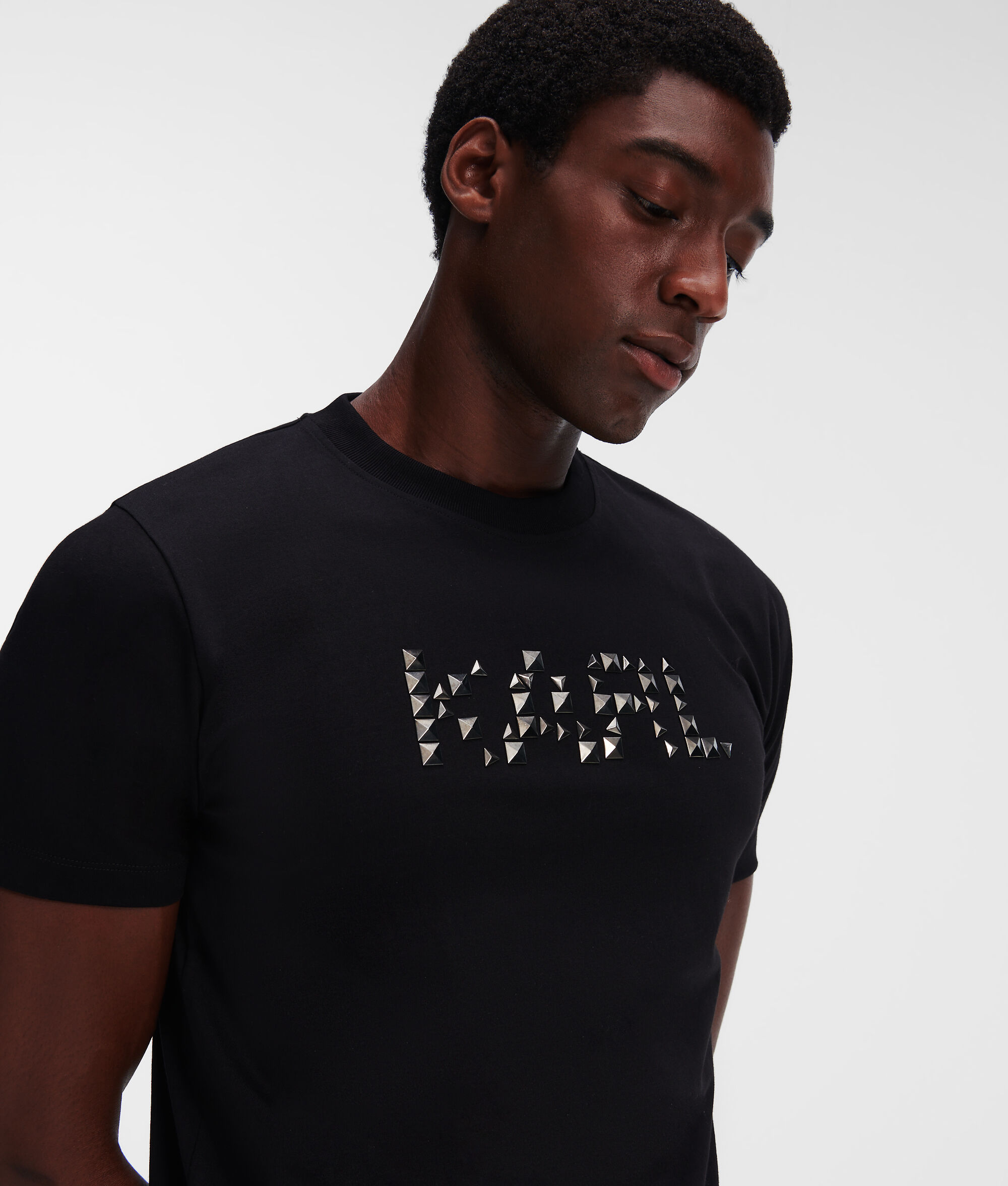 T-SHIRT À LOGO SCINTILLANT