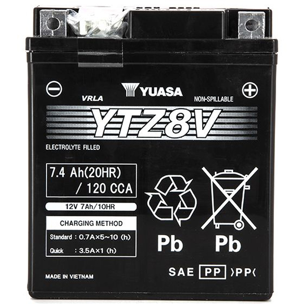 Yuasa - Batterie YTZ8-V SLA AGM