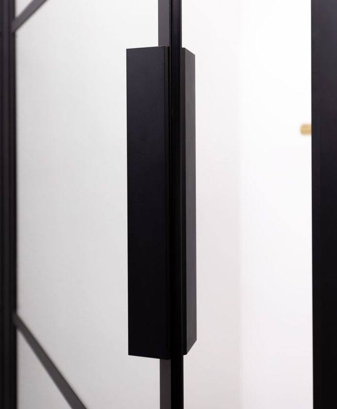 Riho - Grid GB201 - Douchecabine - Mat Zwart - Veiligheidsglas