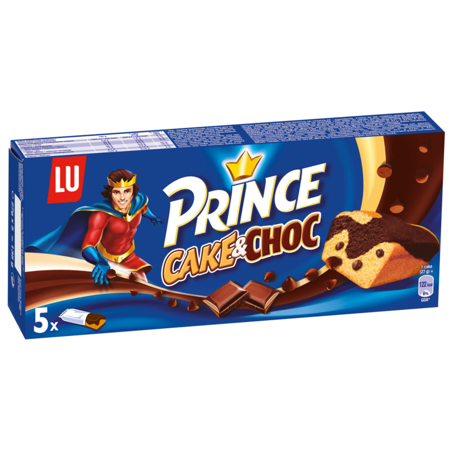 Lu Prince Cake & Choc 5 Stück