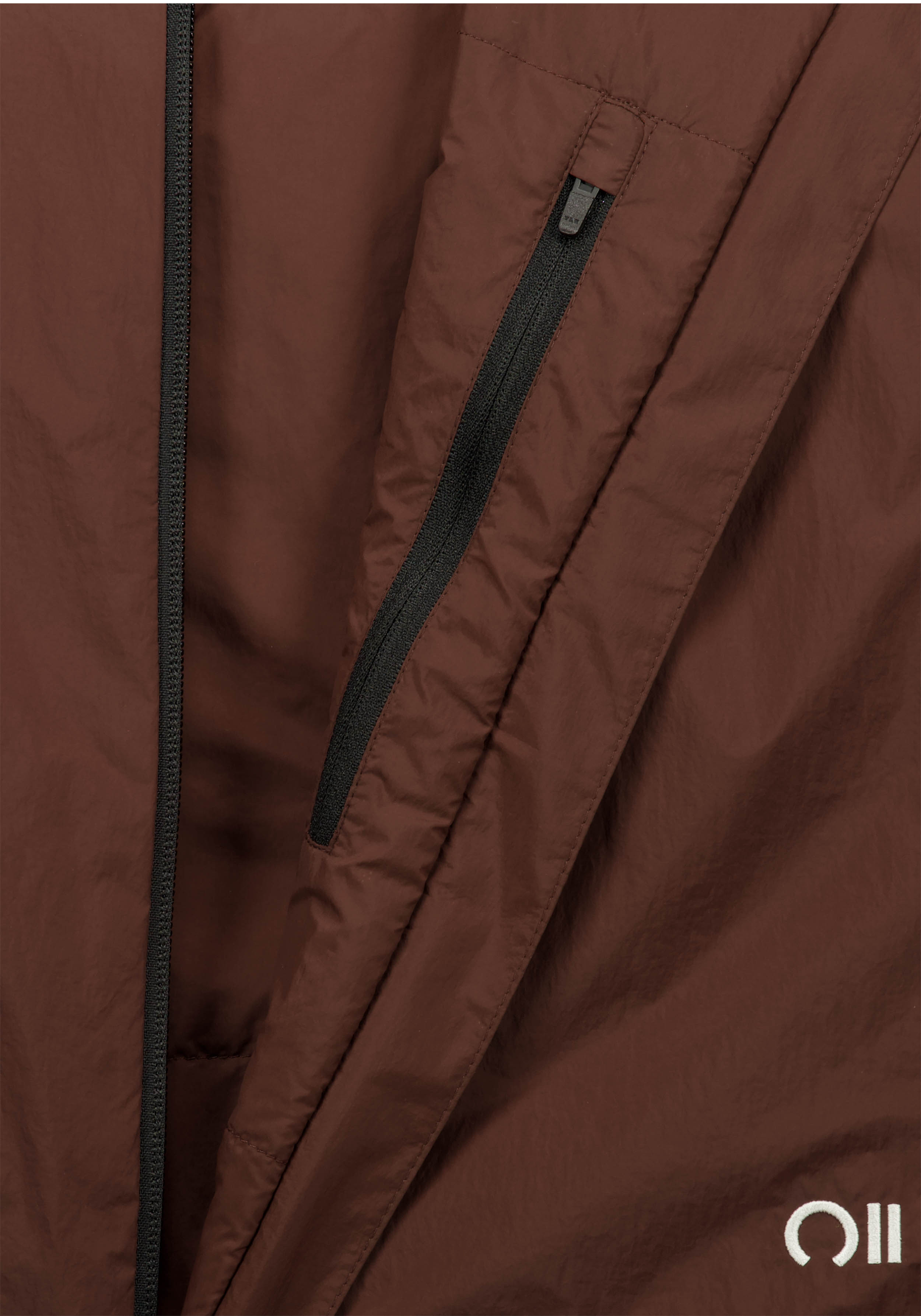 Rotauf Herren-Weste Insulation 90 Vest Hood Maroon