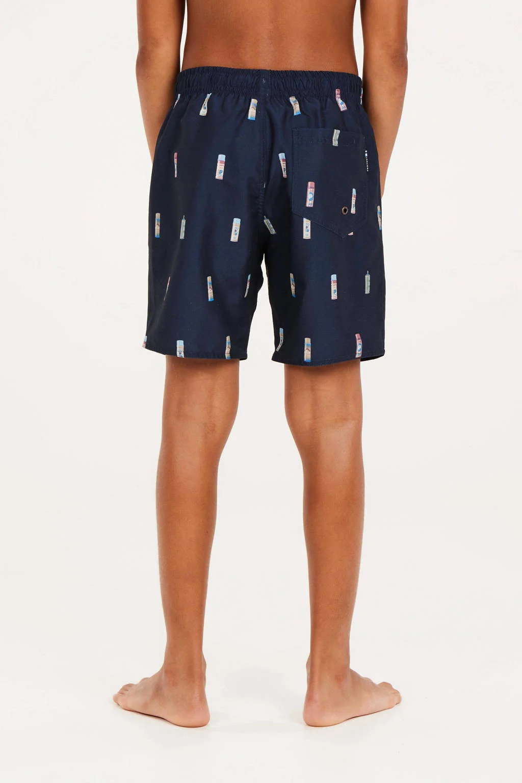 zwemshort PRTBITMAP JR donkerblauw