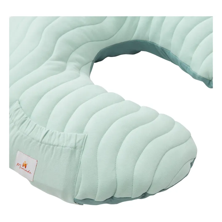 Mumade Coussin d'allaitement gonflable | Bleu céladon
