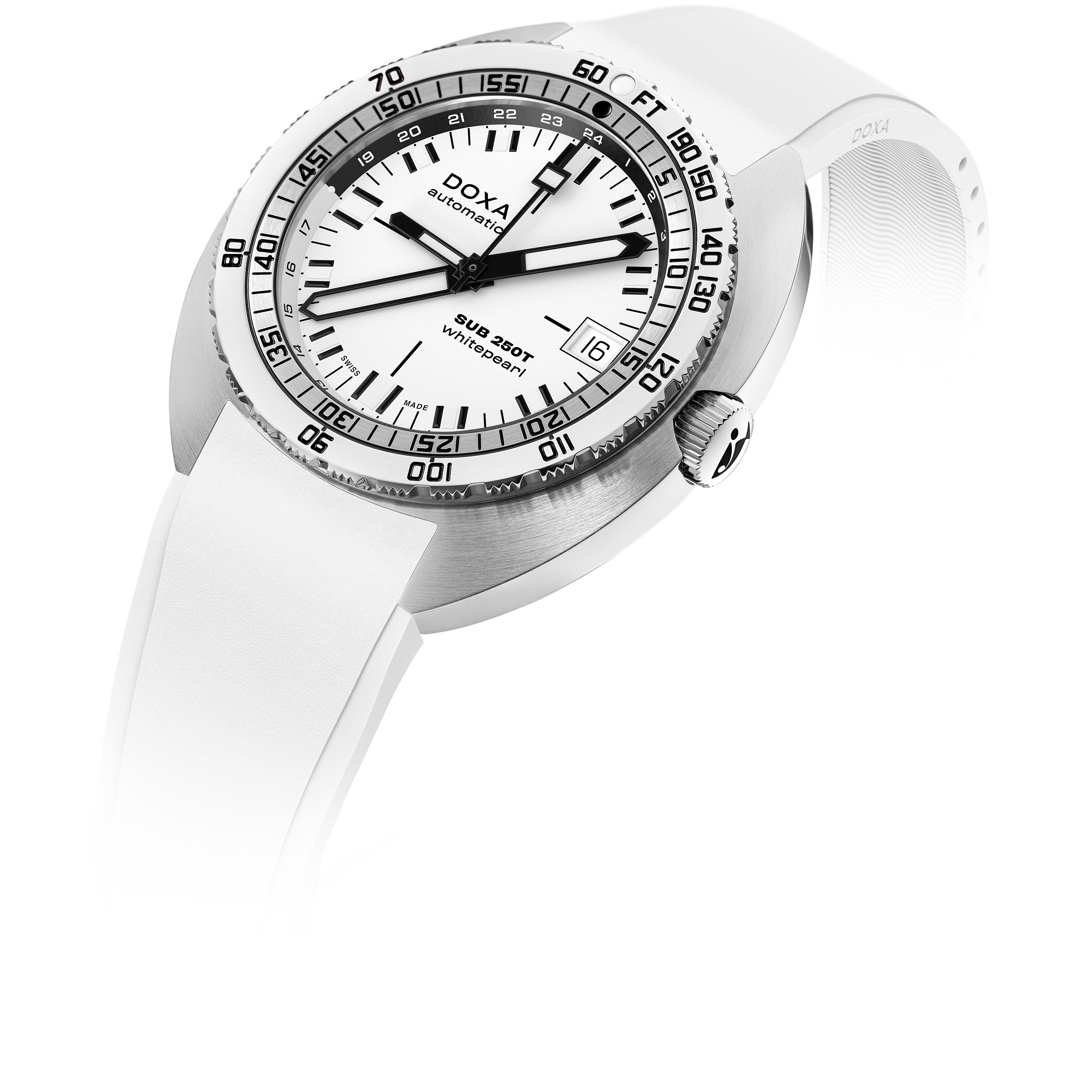 Doxa SUB 250T GMT Whitepearl