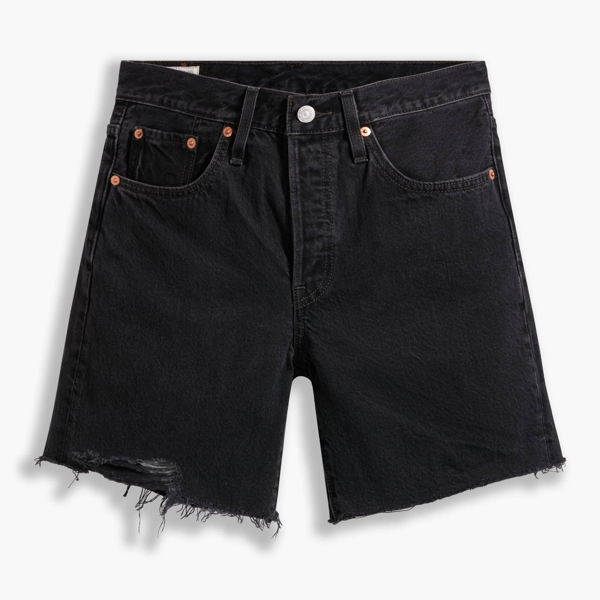 Levis Levis 501 Mid Thigh Short Lunar Blac