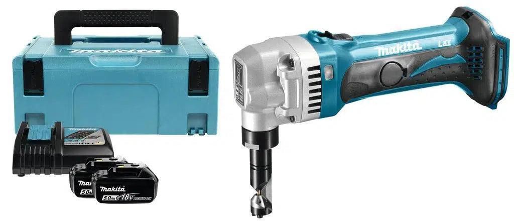 Makita DJN161RTJ Accu Knabbelschaar 18V 5.0Ah in Mbox