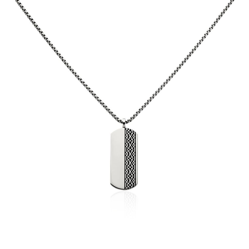 Collier Jelka Acier Blanc