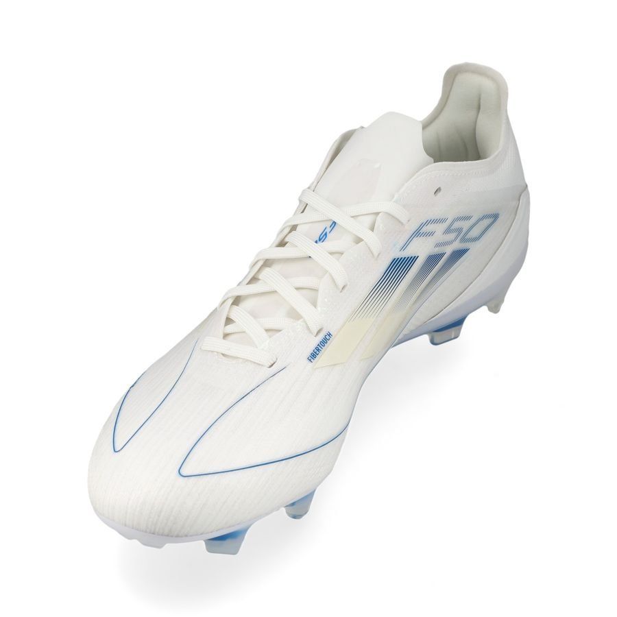 adidas F50 Pro FG Polar Victory - Blanc/Argenté/Bleu