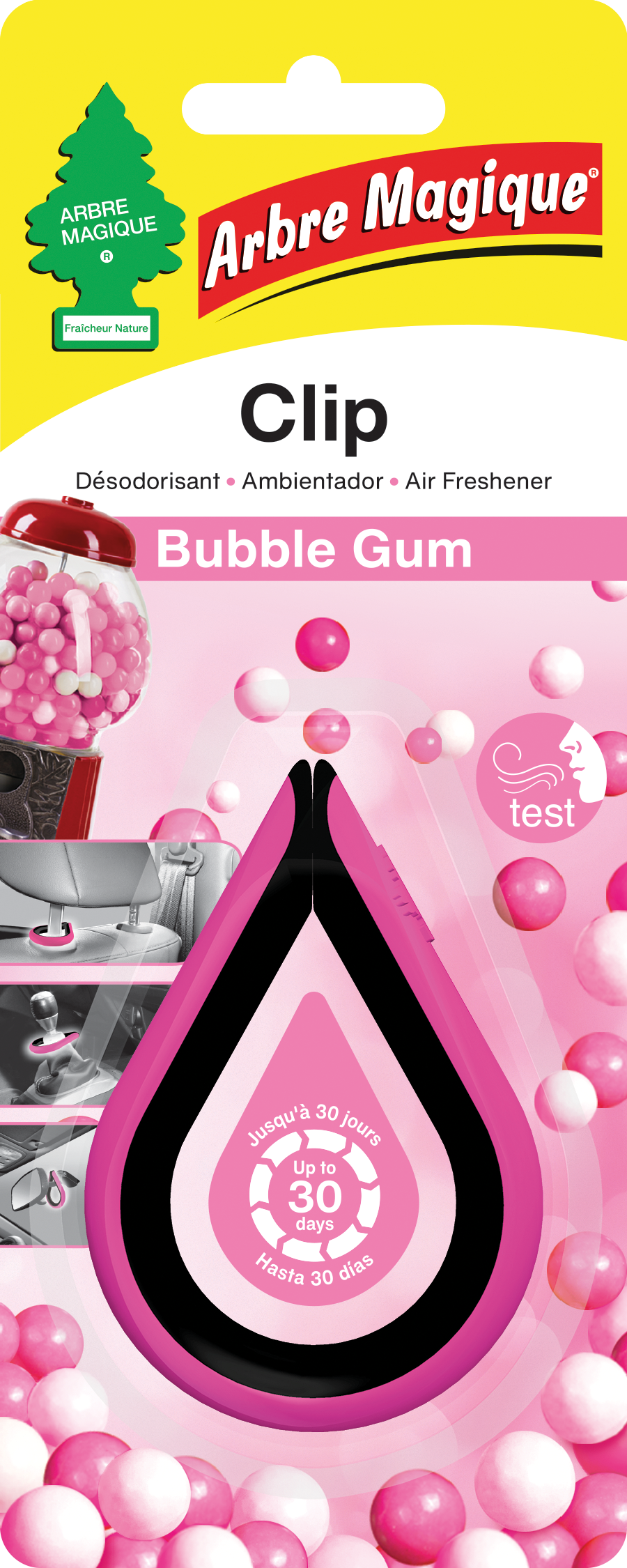 ARBRE MAGIQUE CLIP BUBBLE GUM