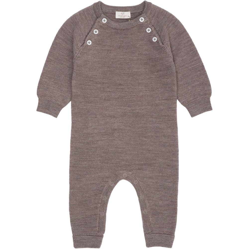 Køb COPENHAGEN COLORS Natural Mel Merino Baby Full Body In Garter Stitch