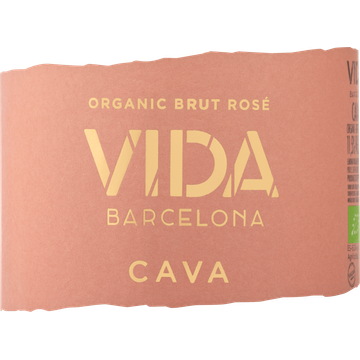Vida - Biologisch Cava Brut Rosé - 750ML