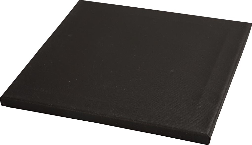Artistline Canvas - Lærreder - 1,6X30X30 CM - 360 G - Sort - 10 Stk