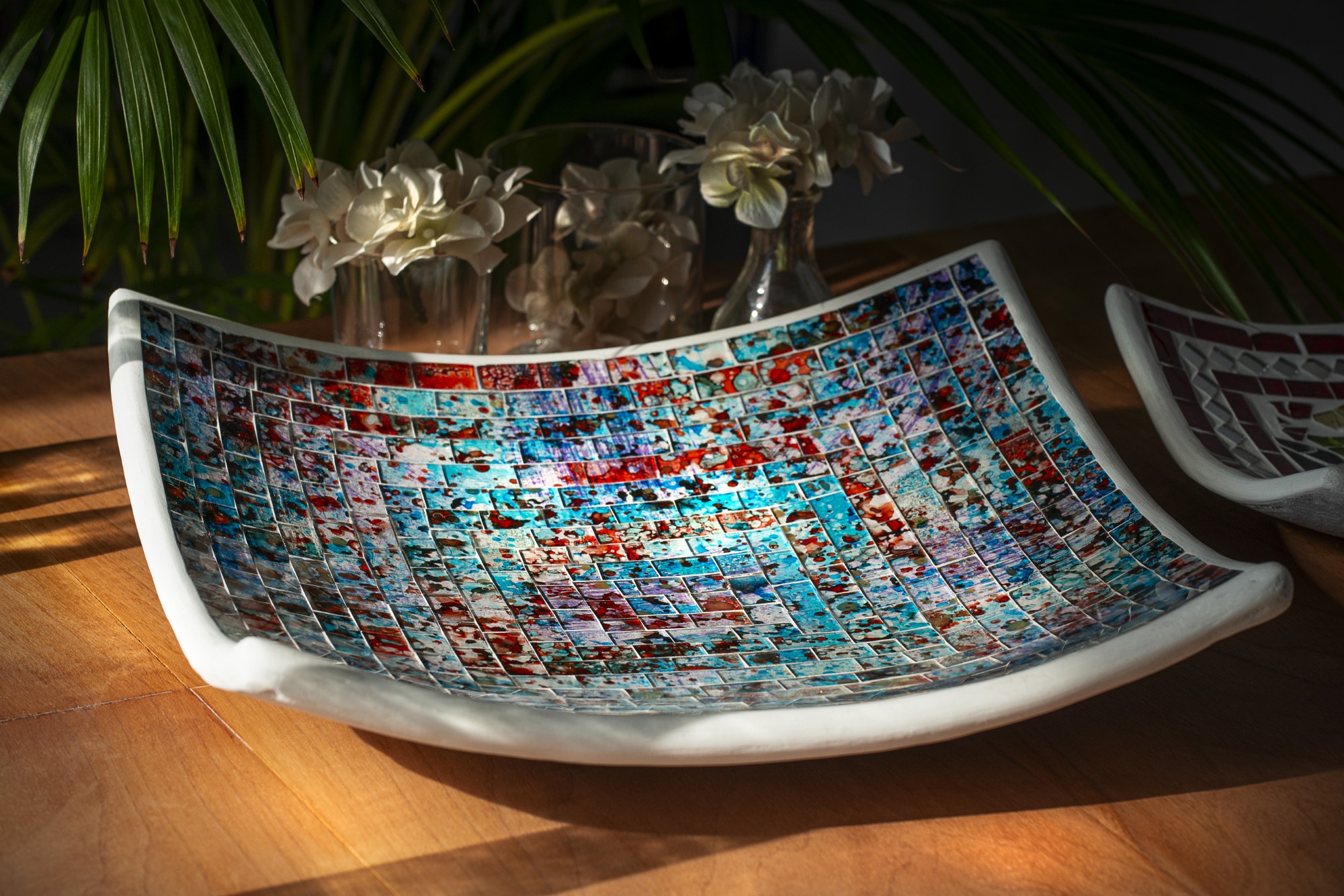 Mosaikteller 'Dali', in 3 Größen von fischer's lagerhaus