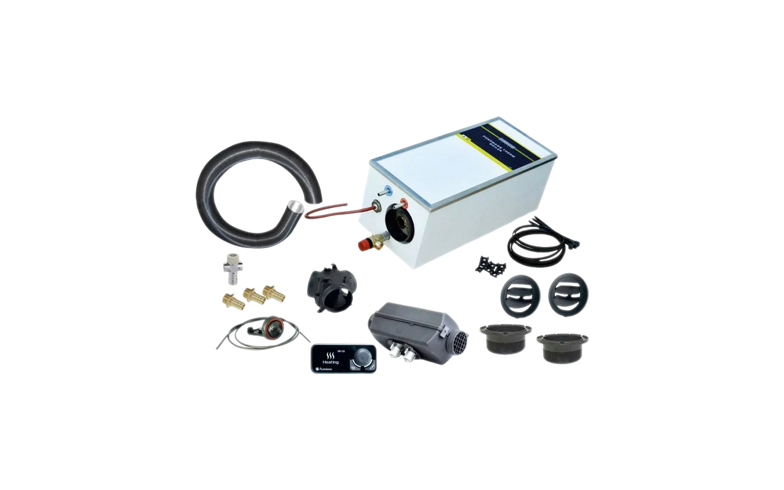 Pundmann Warmduscher-Set 12V / 200 W / Air 4D / 6 Liter