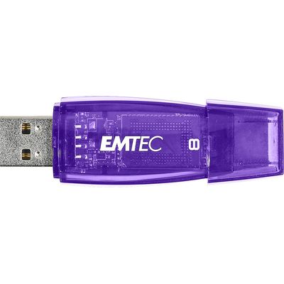 Emtec C410 Color Mix - clé USB 2.0 - 8 Go - violet