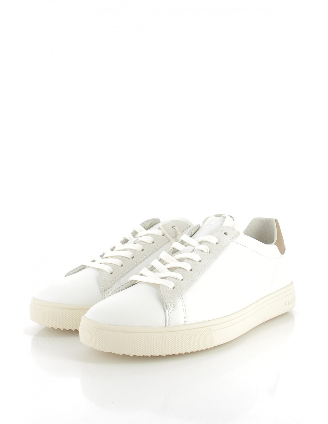 clae Baskets de ville Homme bradley california Blanc