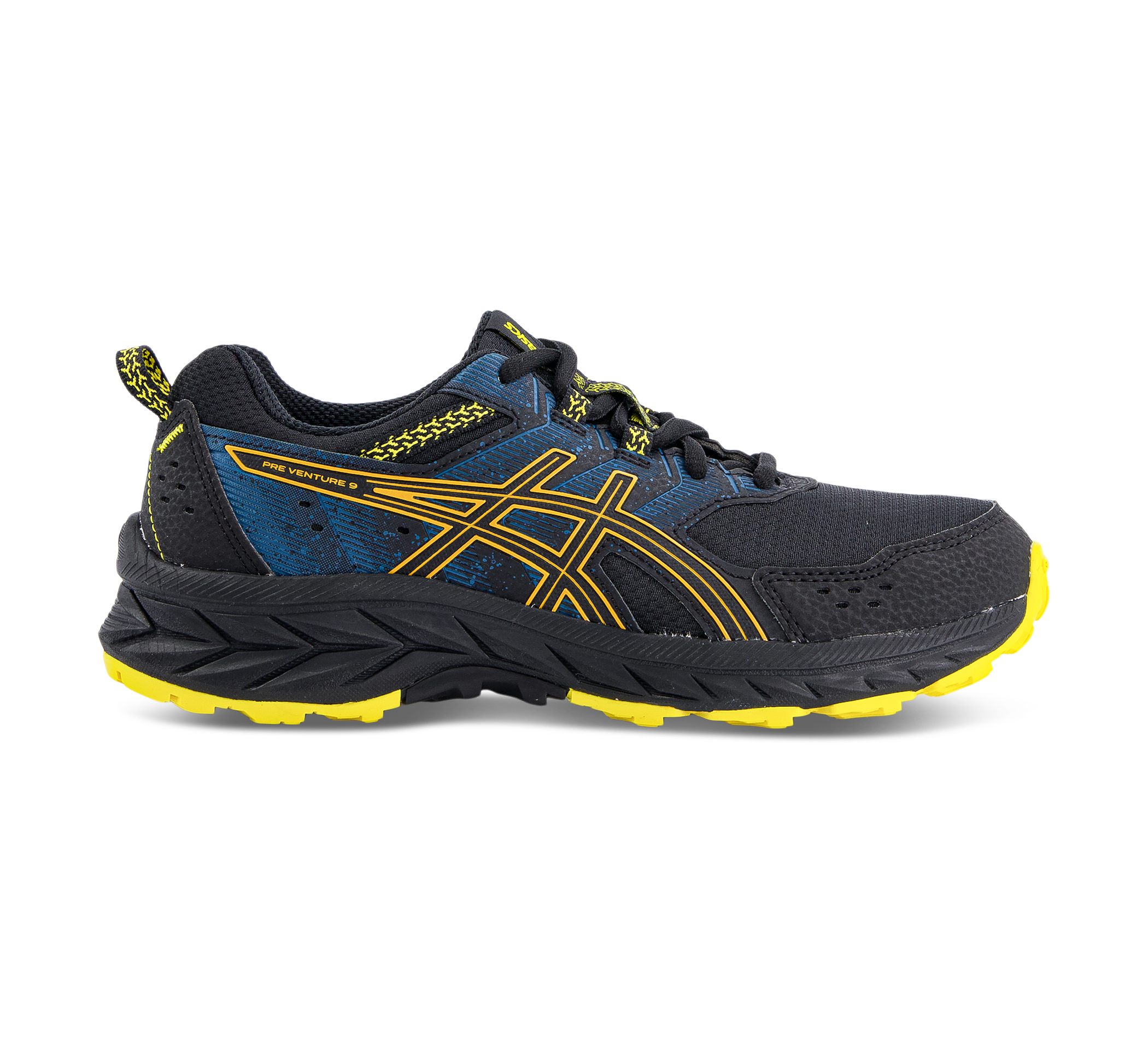 Asics Pre-venture 9 Gs - Trekkingschuhe schwarz