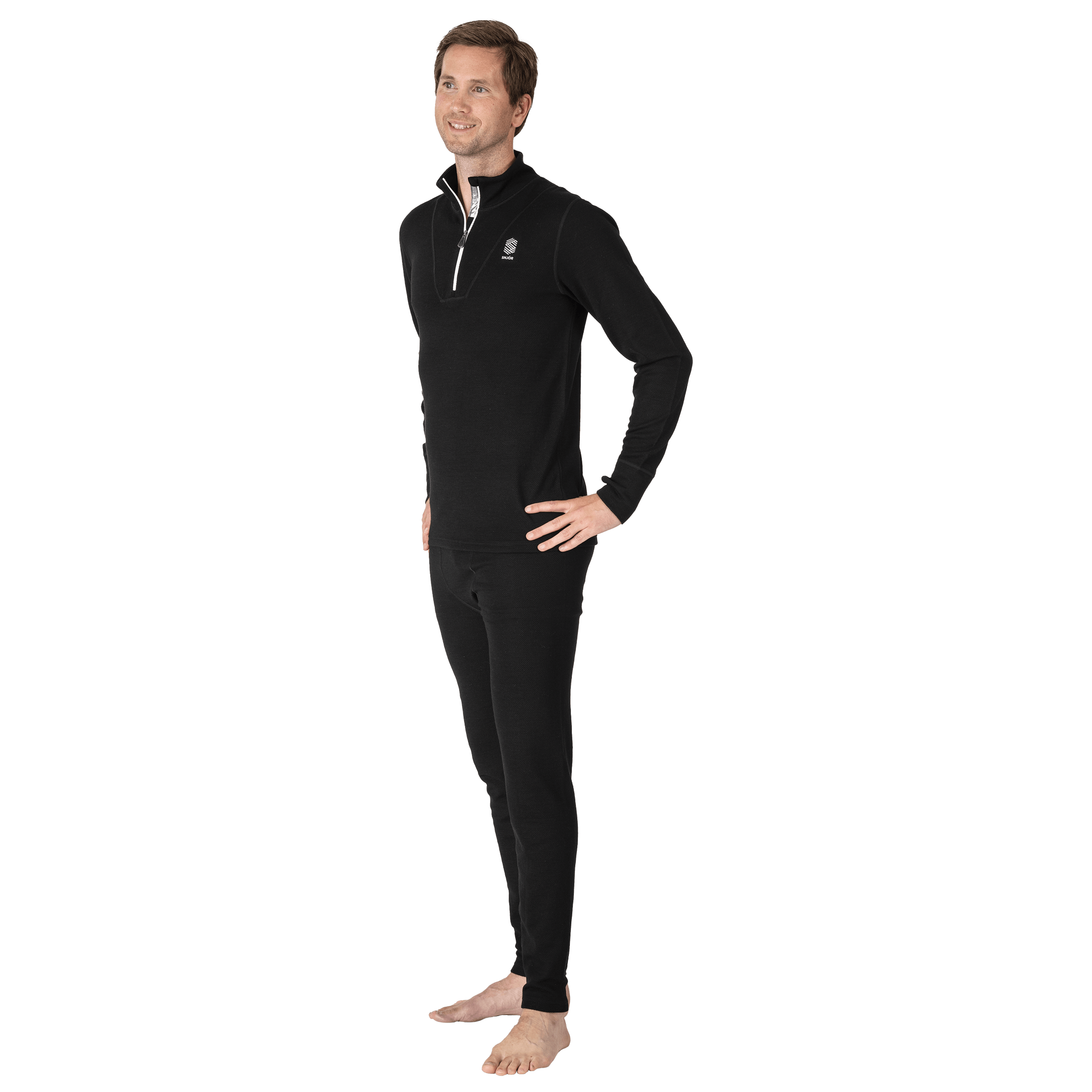 Snjór Karl thermo wool sweater (M) - Ull og ullsett