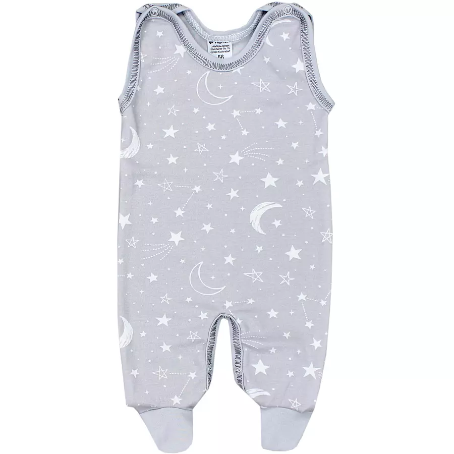 TupTam Baby Strampler Gemustert 2er Set rosagrau