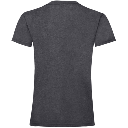 Camiseta básica de manga curta Fruit of the Loom, 100% algodão.
