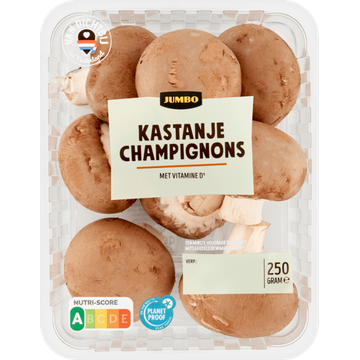 Jumbo Kastanje Champignons 250 g