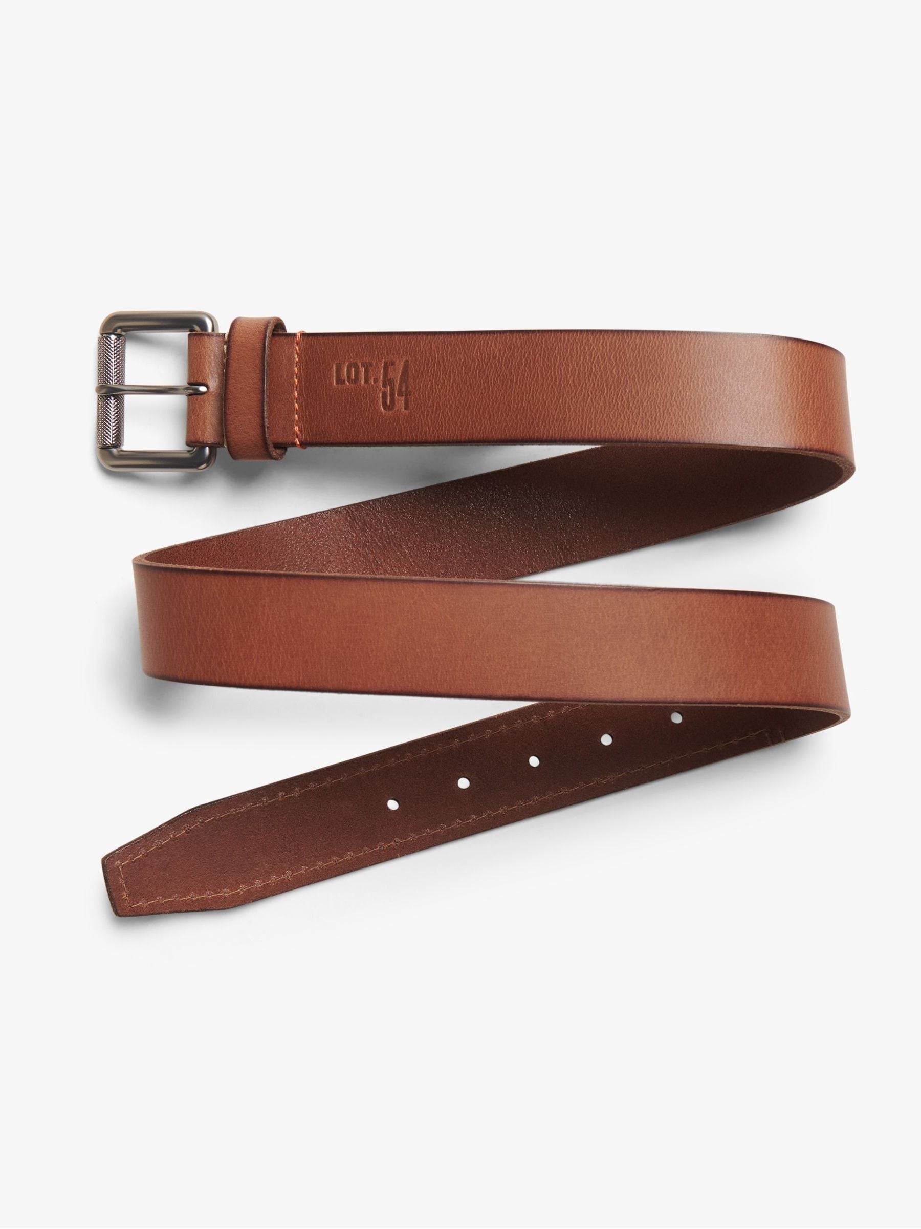 Lichtbruin - Superdry Badgeman riem