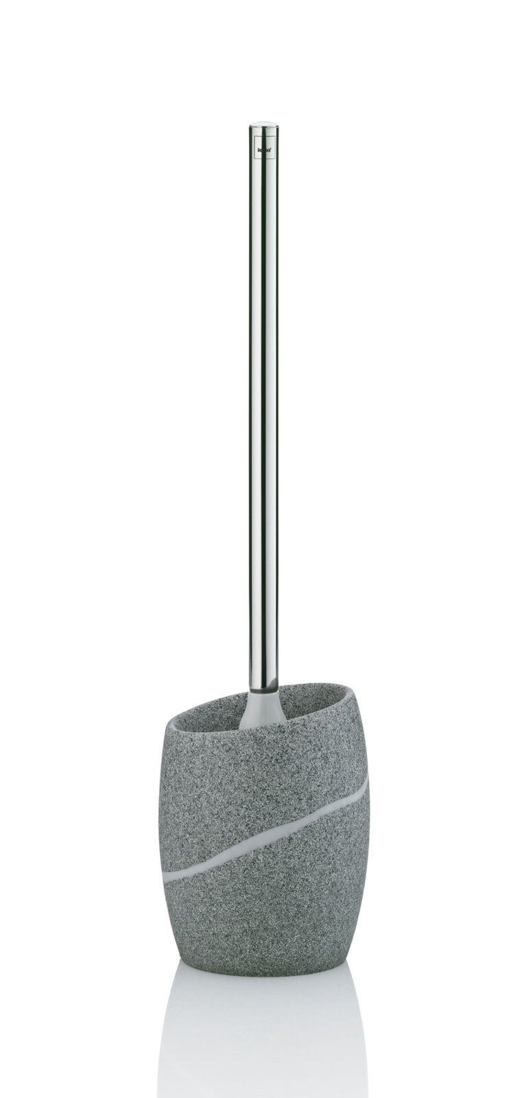 kela WC-Garnitur TALUS 8,5 x 14 cm Kunststoff grau
