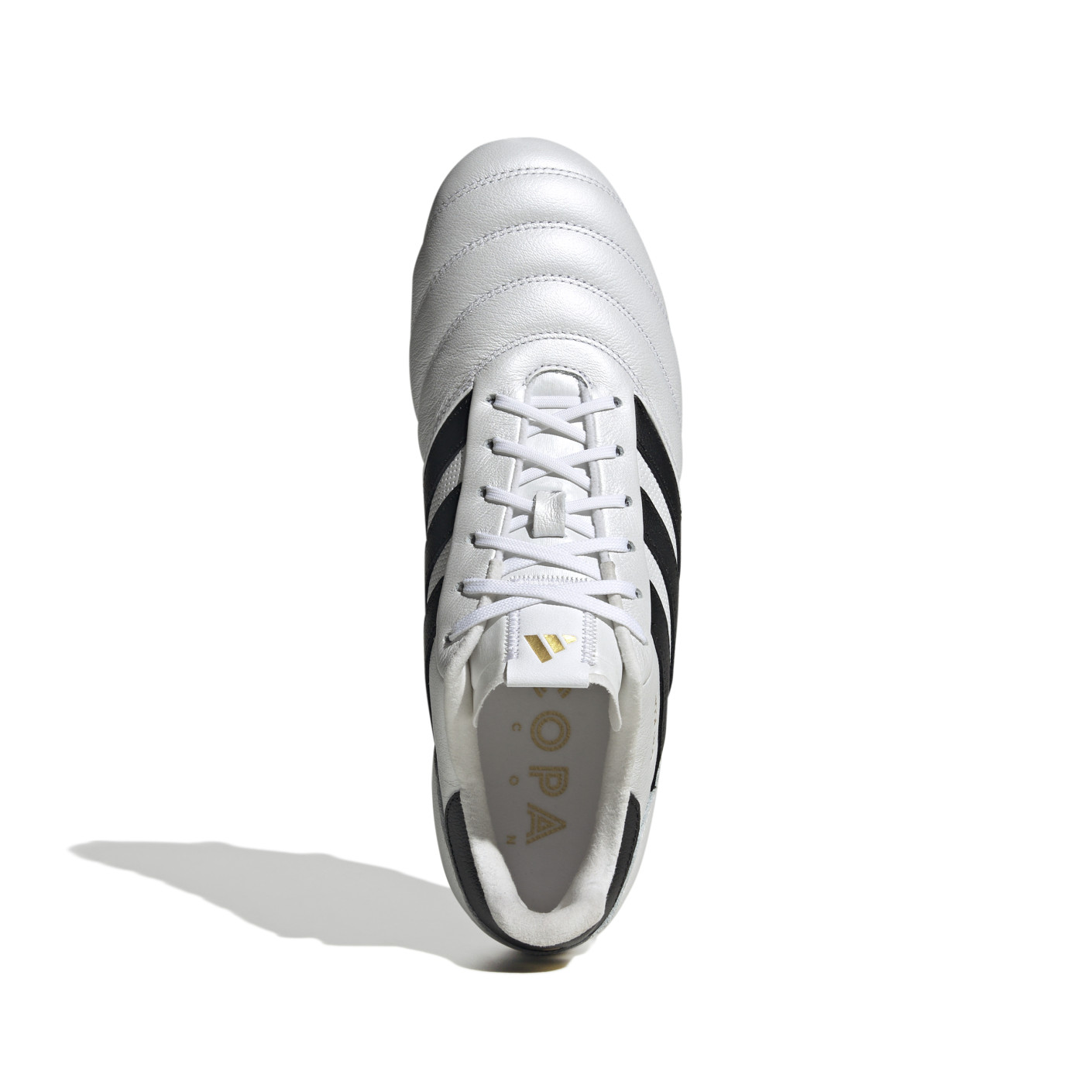 Adidas Copa Icon Gras Voetbalschoenen (FG) Wit Zwart Goud