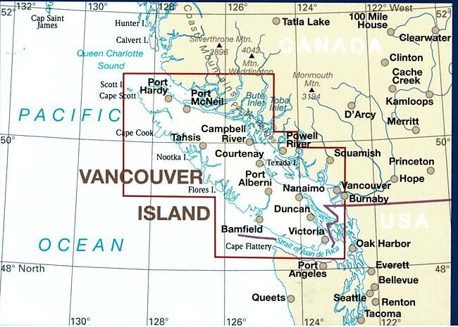 REISE - ILE DE VANCOUVER REISE