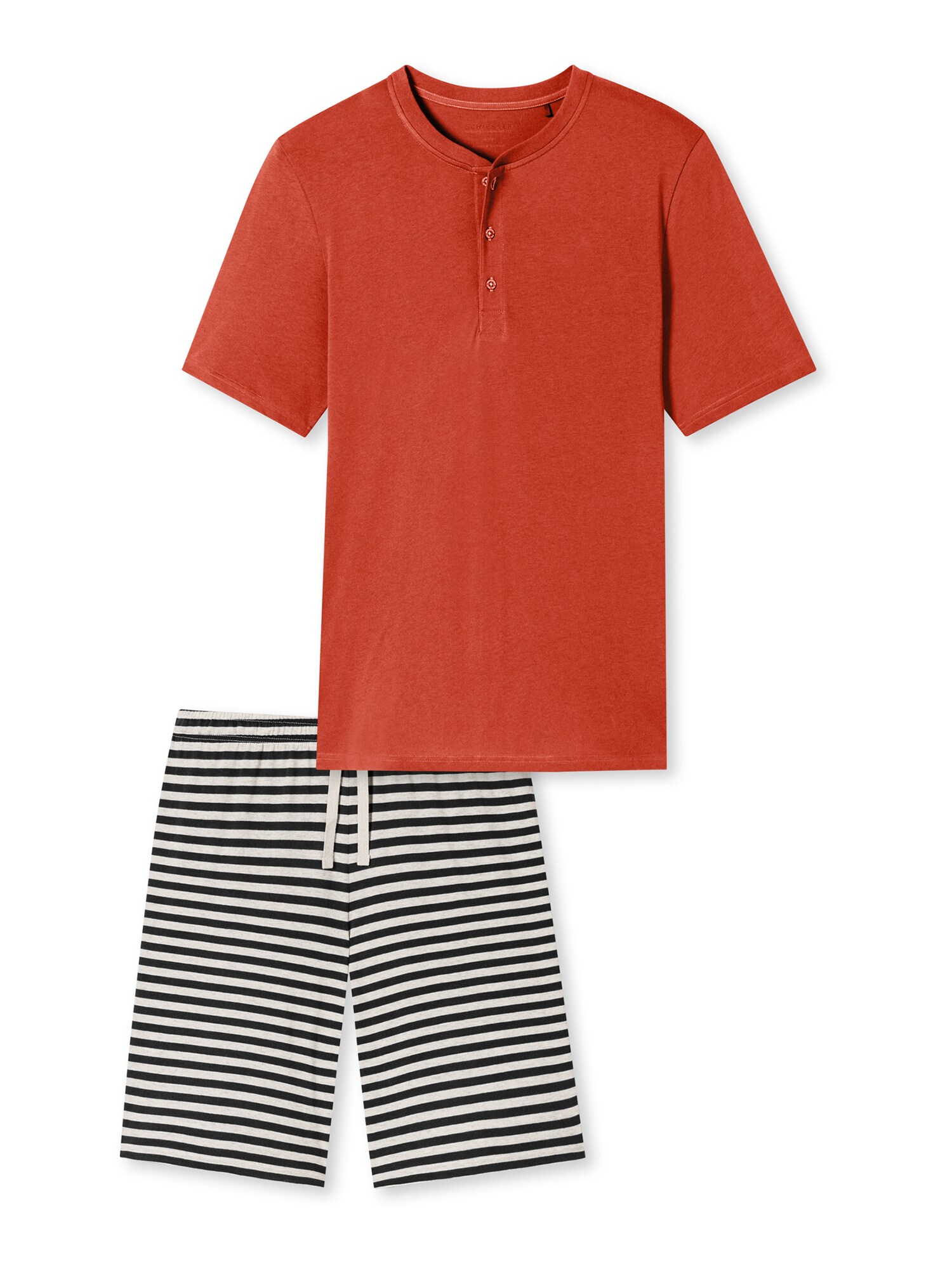 Schiesser Herren Pyjama Casual Nightwear 1er-Pack