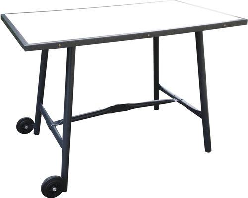 Opklapbare werkbank antraciet 1200 mm
