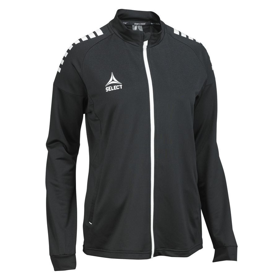 Select Maillot d'Entraînement Zip Espagne V25 - Noir/Blanc Femme
