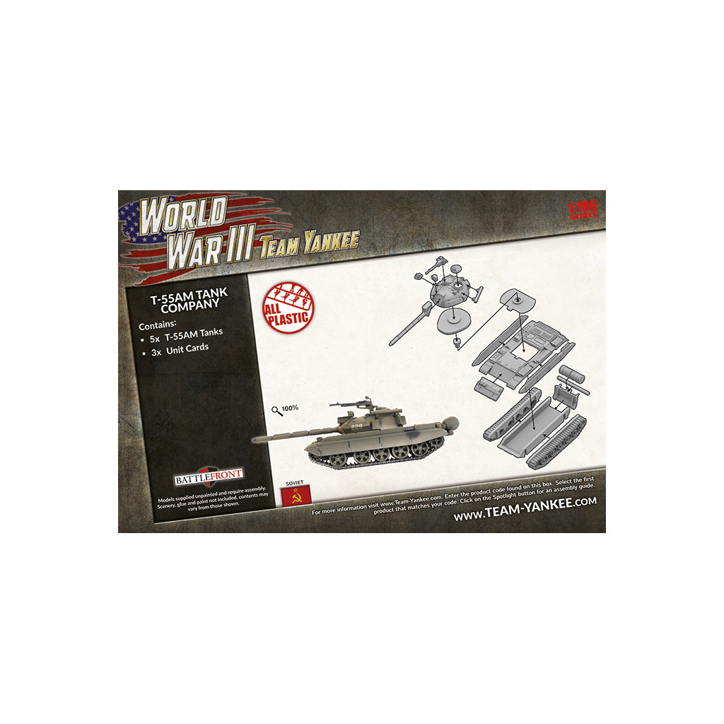 Team Yankee - T-55AM Tank Company