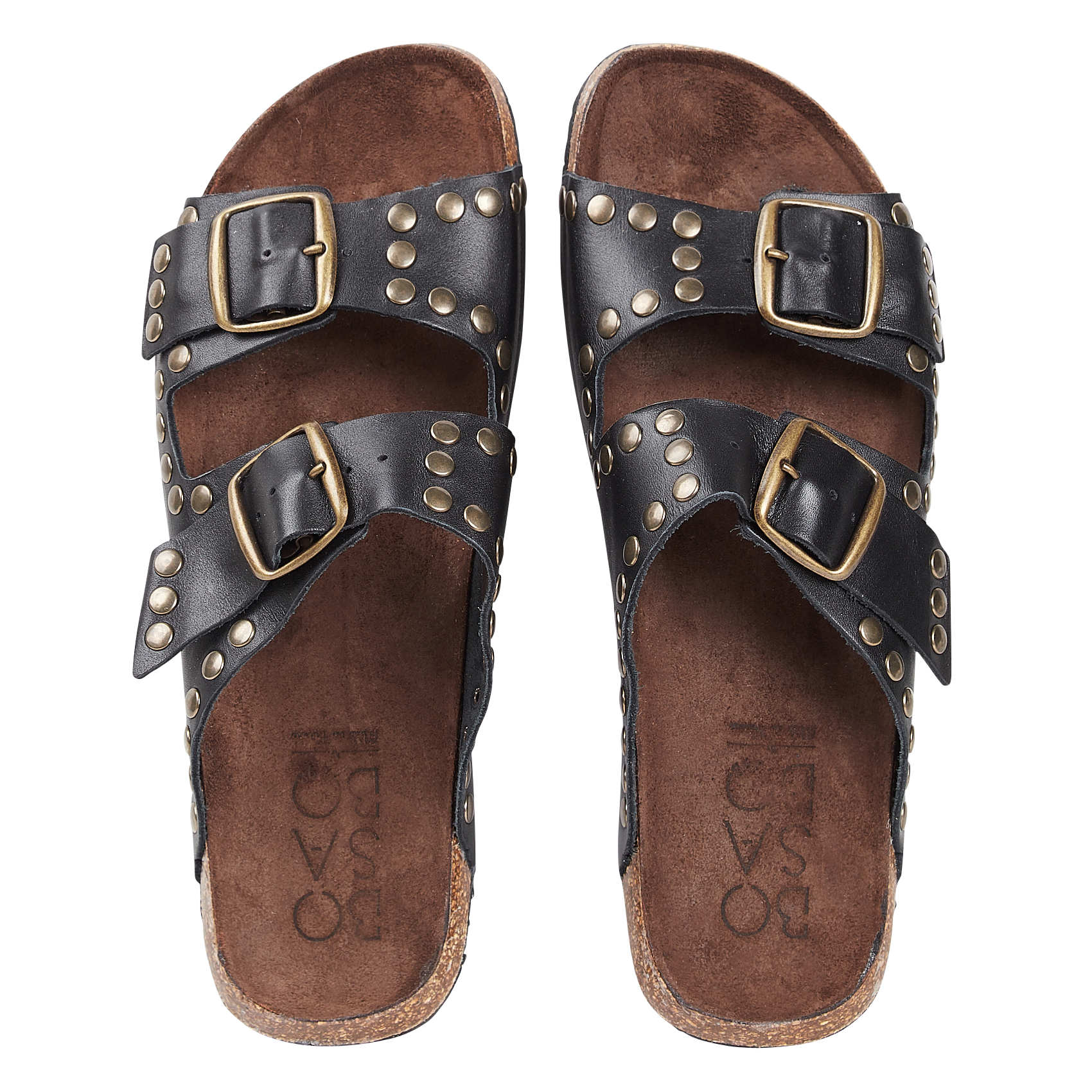 LISA - Sandales en cuir | Noir