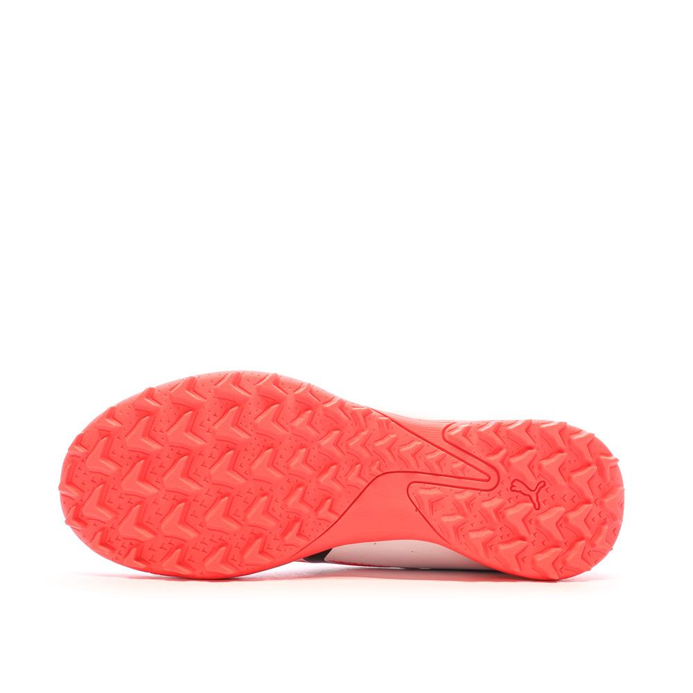 Puma Chaussures de Foot Blanc/Rose Homme Puma Ultra Play TT