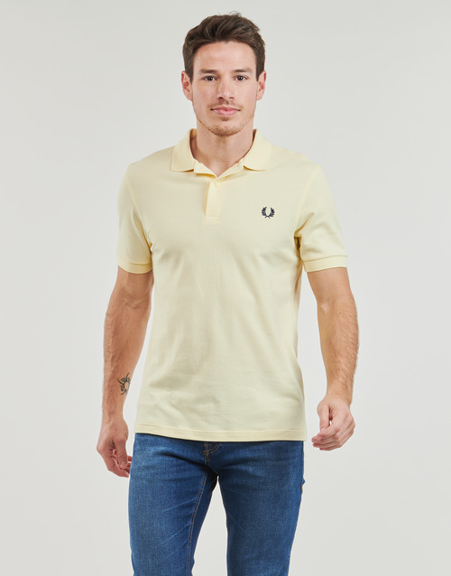 Fred Perry - PLAIN FRED PERRY SHIRT - Jaune / Marine