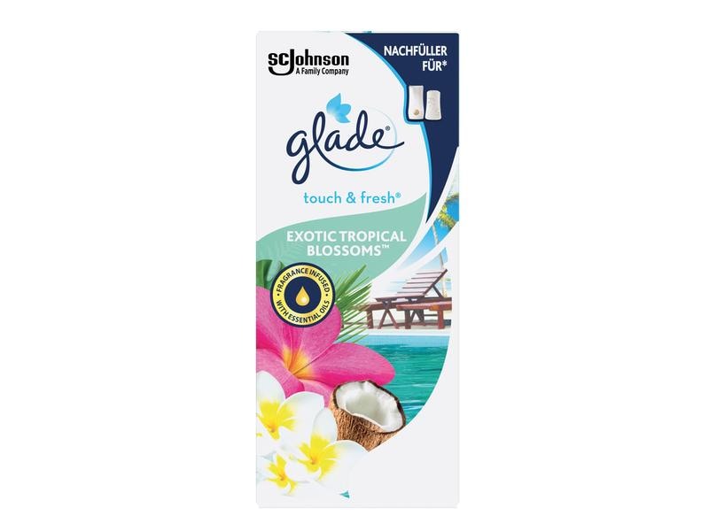 Glade Duftspender Nachfüller Touch and Fresh Mini Exotic 10 Nachfüller für Glade Touch and Fresh