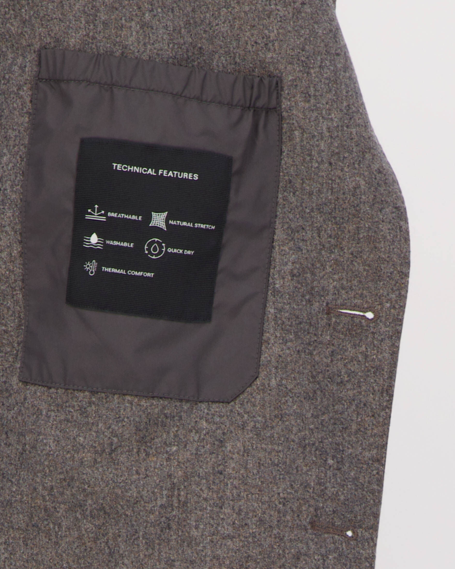 Zegna| Herren Anzug aus Wolle WASH & GO SUIT DROP 8 TECHMERINO