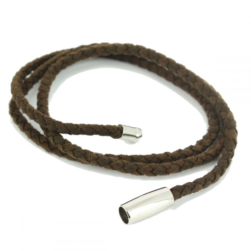 Bracelet trio Homme Monart, Marron foncé