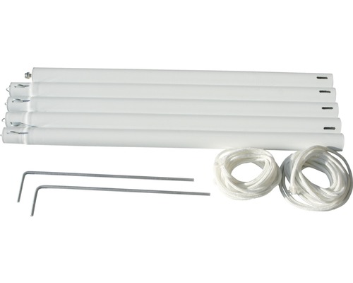 Metalen paal voor zonnezeil 270 cm