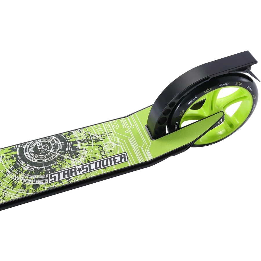 Star Scooter Roller 205mm Cruiser schwarz, grün