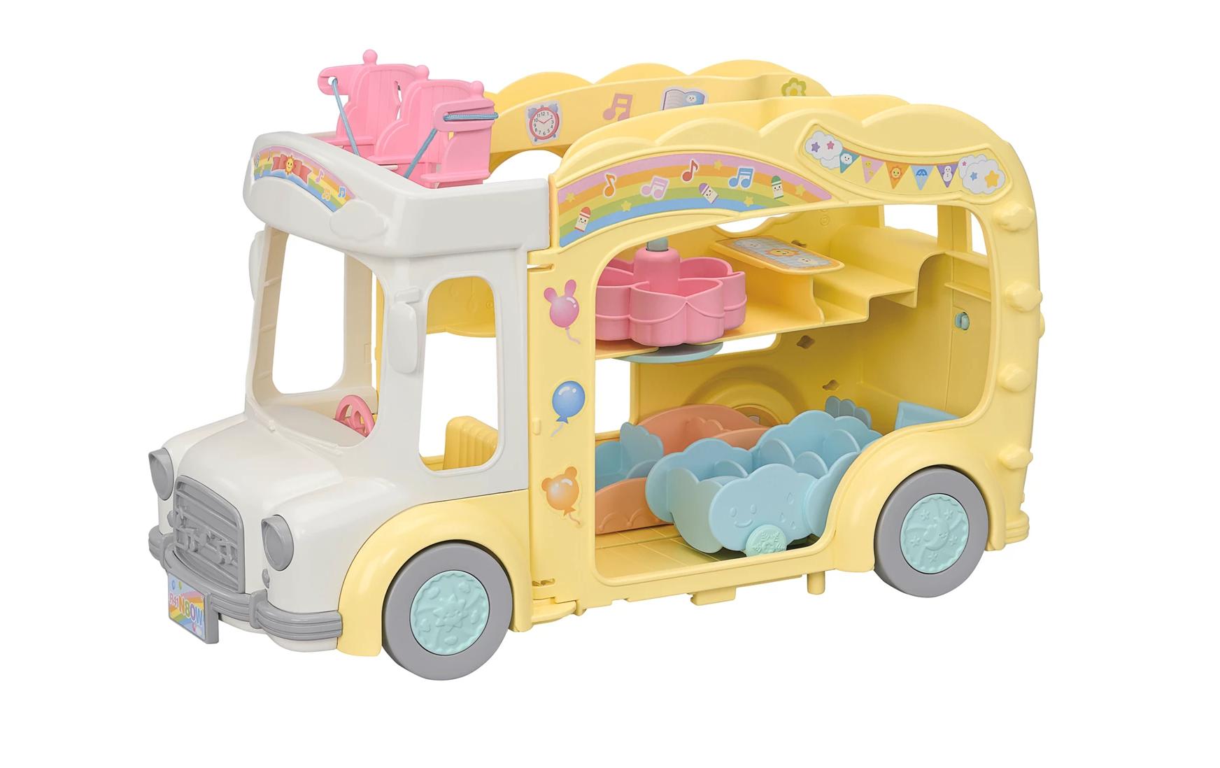 Sylvanian Families Bus Regenbogen ErlebniskindergartenSpiel-Set