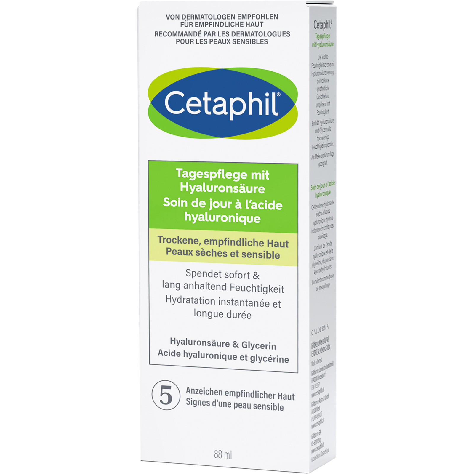 Cetaphil Tagescreme Hyaluronsäure 88 ml