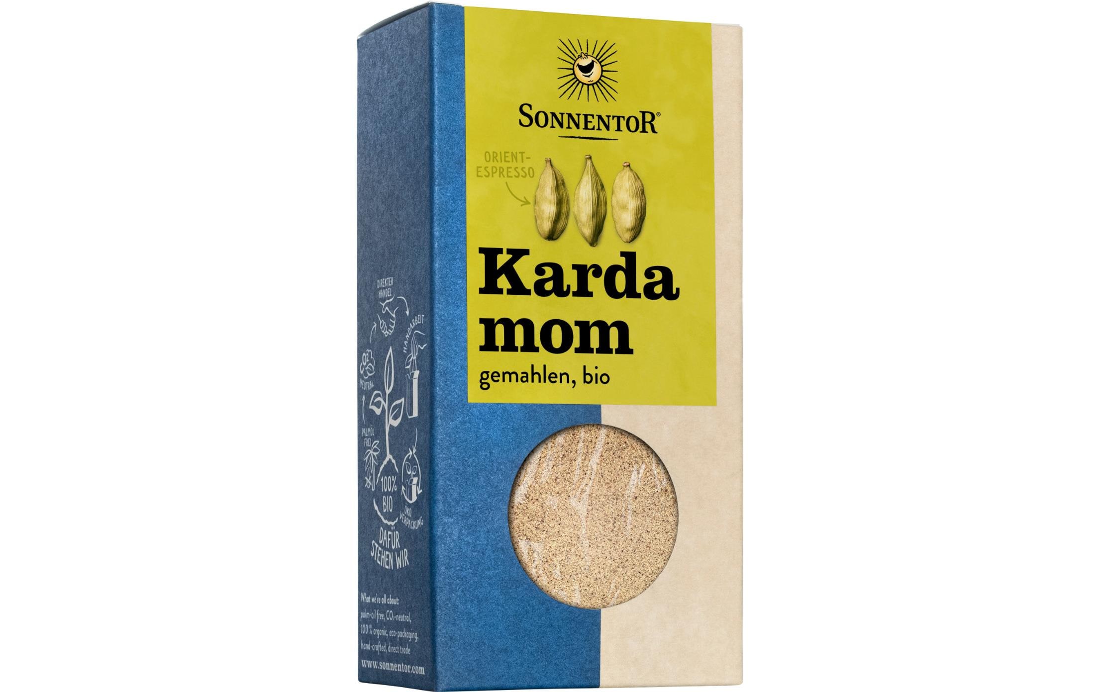 Gewürz Bio Kardamom gemahlen 50 gGemahlener Kardamom in Bio-Qualität