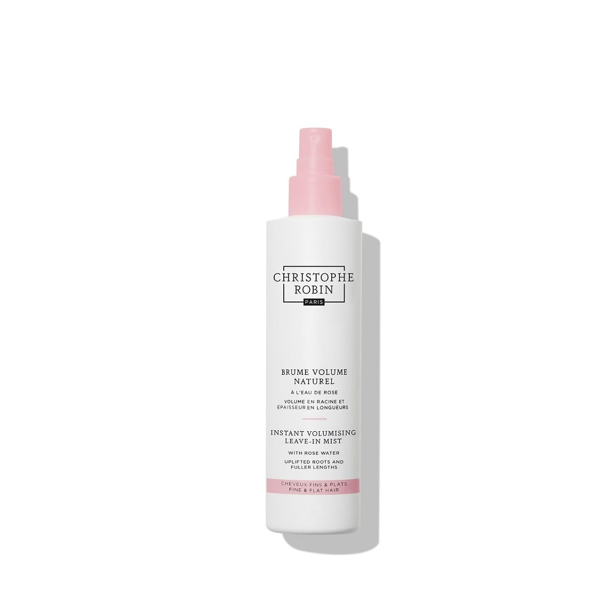 Christophe Robin Rituel Volume Brume Volumisante Instantanée à L'Eau de Rose